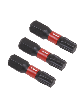 Embouts pour outils électriques à percussion TRX-Star* T30 25 mm - 3 pièces