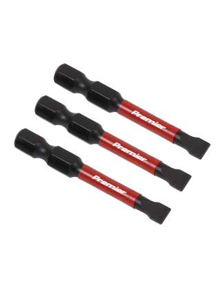 Slotted 5.5mm Impact Power Tool Bits 50mm - 3pc