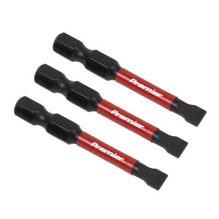 Slotted 5.5mm Impact Power Tool Bits 50mm - 3pc