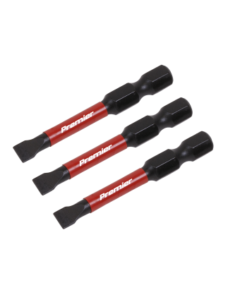 Slotted 5.5mm Impact Power Tool Bits 50mm - 3pc