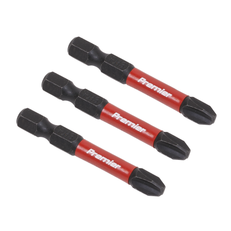 Phillips #3 Impact Power Tool Bits 50mm - 3pc