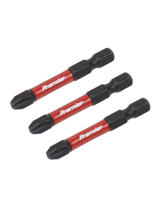 Phillips #3 Impact Power Tool Bits 50mm - 3pc