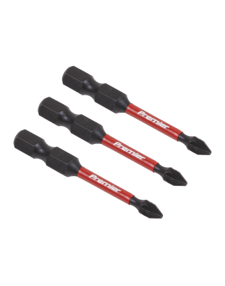 Pozi #1 Impact Power Tool Bits 50mm - 3pc