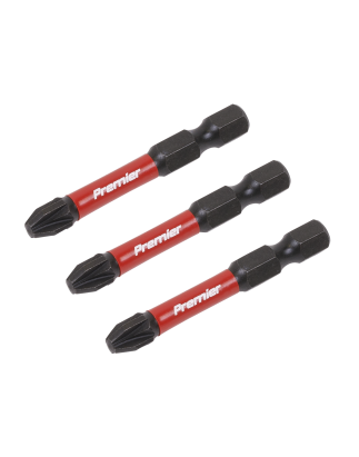 Pozi #3 Impact Power Tool Bits 50mm - 3pc