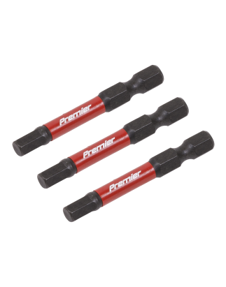 Hex 5mm Impact Power Tool Bits 50mm - 3pc