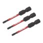 TRX-Star* T10 Impact Power Tool Bits 50mm - 3pc