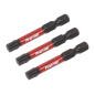 TRX-Star* T40 Impact Power Tool Bits 50mm - 3pc