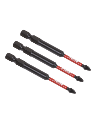 Pozi #1 Impact Power Tool Bits 75mm - 3pc