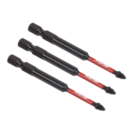 Pozi #1 Impact Power Tool Bits 75mm - 3pc