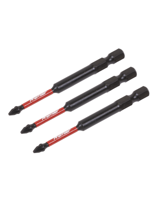 Pozi #1 Impact Power Tool Bits 75mm - 3pc