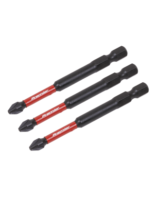 Pozi #2 Impact Power Tool Bits 75mm - 3pc