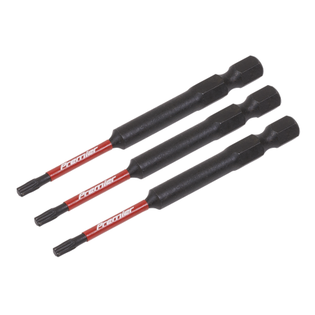 Embouts pour outils électriques à percussion TRX-Star* T10 75 mm - 3 pièces