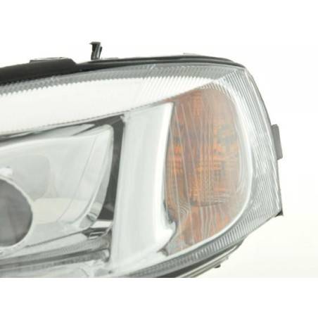 Spare parts headlight left Opel Astra G 01-04