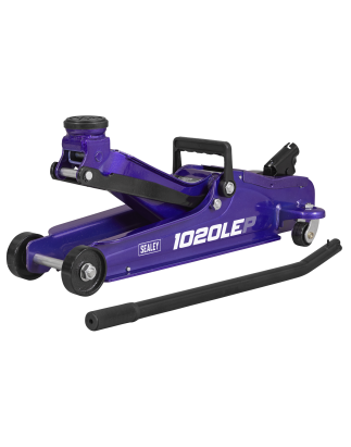 Low Profile Short Chassis Trolley Jack 2 Tonne - Purple