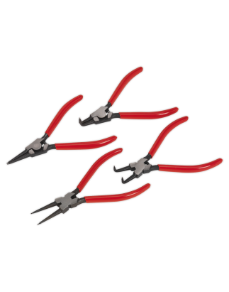 Circlip Pliers Set 4pc 180mm