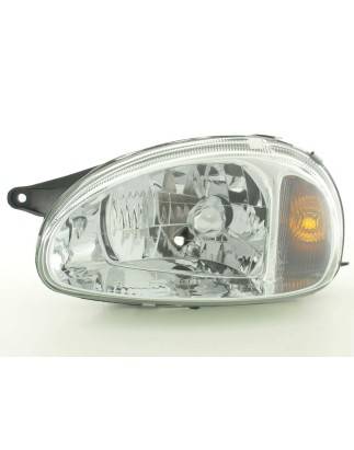 Spare parts headlight left Opel Corsa B 99-00