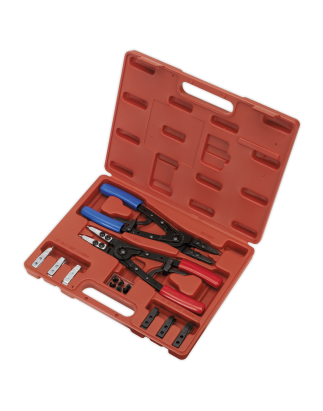 Circlip Pliers Set Internal/External 265mm Heavy-Duty