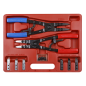 Circlip Pliers Set Internal/External 265mm Heavy-Duty