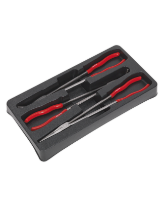 Needle Nose Pliers Set 3pc Extra-Long 400mm