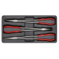 Needle Nose Pliers Set 3pc Extra-Long 400mm