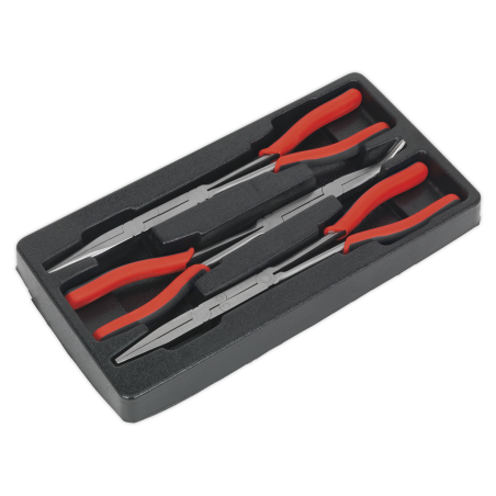 Double Joint Pliers Set 3pc Long Reach 335mm