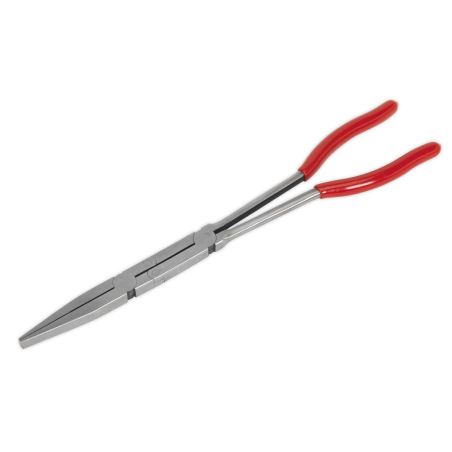 Flat Nose Pliers Double Joint Long Reach 335mm