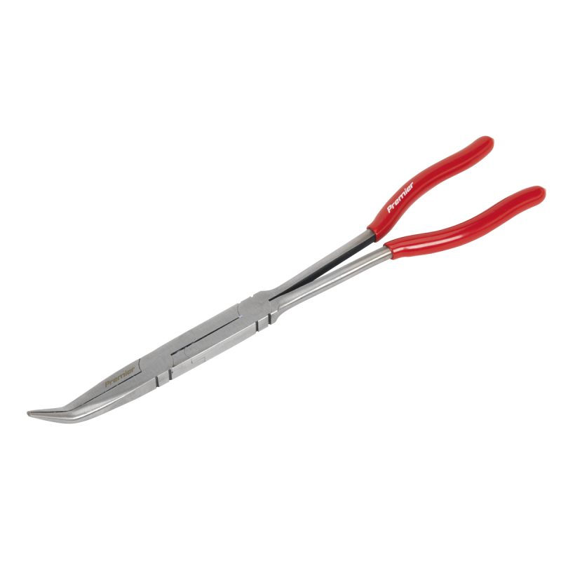 Needle Nose Pliers 45° Double Joint Long Reach 335mm