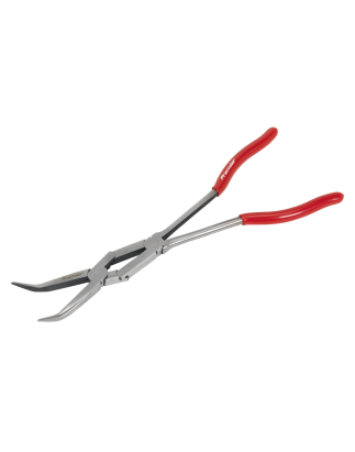 Needle Nose Pliers 45° Double Joint Long Reach 335mm