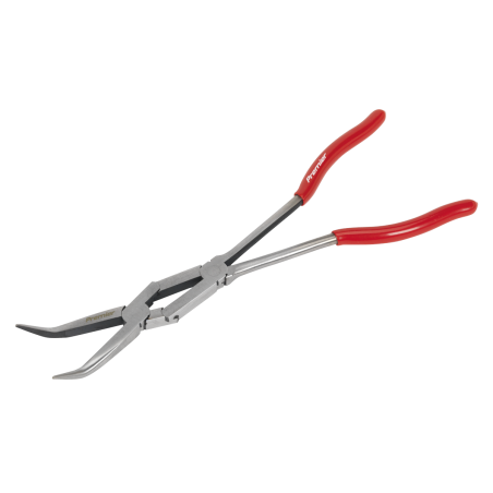 Needle Nose Pliers 45° Double Joint Long Reach 335mm