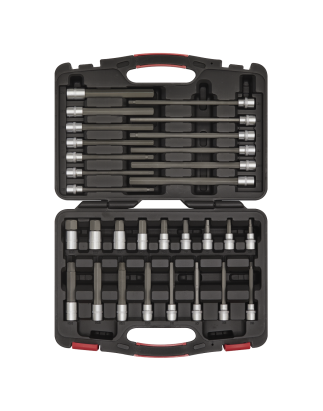 Hex Socket Bit Set 30pc 3/8"Sq Drive - Premier Platinum