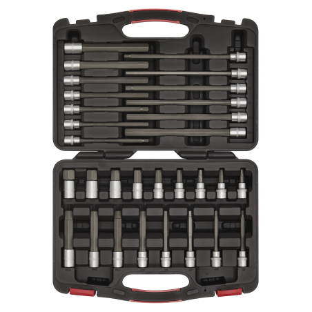 Hex Socket Bit Set 30pc 3/8"Sq Drive - Premier Platinum