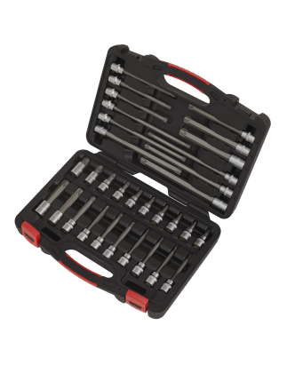 TRX-Star* Socket Bit Set 32pc 3/8"Sq Drive - Premier Platinum