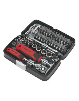 Socket & Bit Set 38pc 1/4"Sq Drive