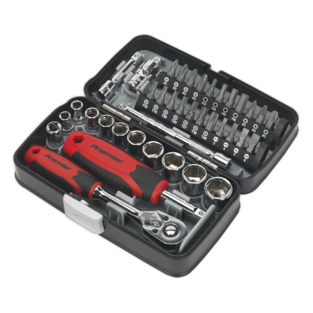 Socket & Bit Set 38pc 1/4"Sq Drive