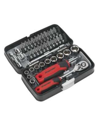 Socket & Bit Set 38pc 1/4"Sq Drive