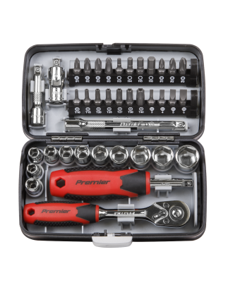 Socket & Bit Set 38pc 1/4"Sq Drive