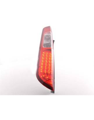 LED taillights set Ford Focus 2 5-door 04-07 clear / red