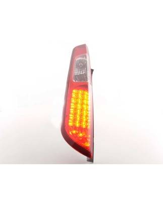 LED taillights set Ford Focus 2 5-door 04-07 clear / red