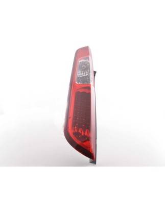 LED taillights set Ford Focus 2 5-door 04-07 clear / red