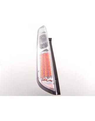 LED taillights set Ford Focus 2 5-door 04-07 chrome