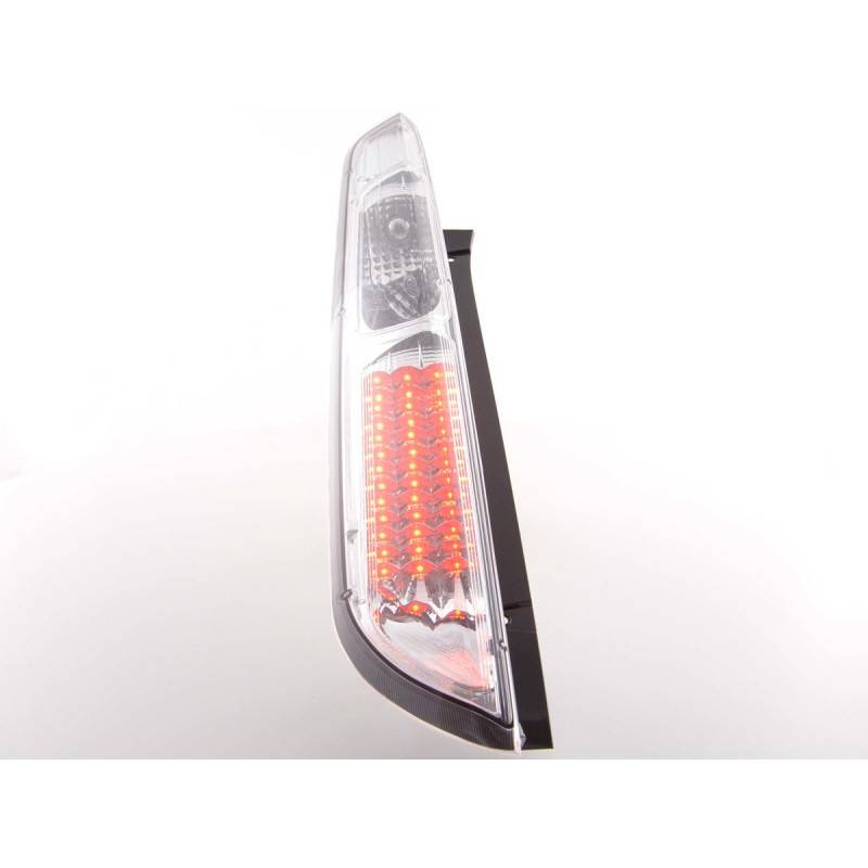 LED taillights set Ford Focus 2 5-door 04-07 chrome