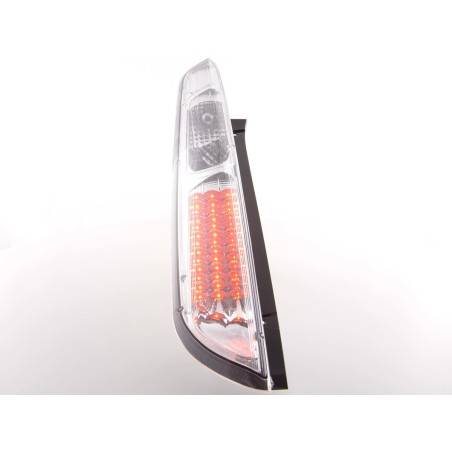 LED taillights set Ford Focus 2 5-door 04-07 chrome