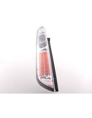 LED taillights set Ford Focus 2 5-door 04-07 chrome