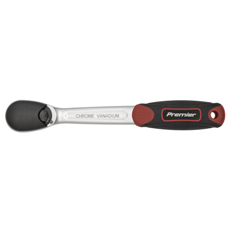 Ratchet Wrench 3/8"Sq Drive Dust-Free Flip Reverse - Premier Platinum