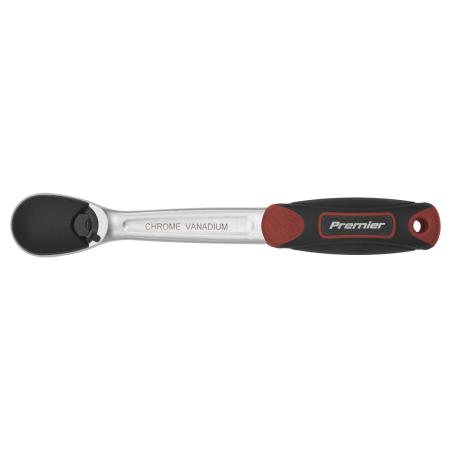 Ratchet Wrench 1/2"Sq Drive Dust-Free Flip Reverse - Premier Platinum