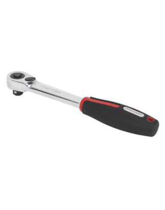 Ratchet Wrench 3/8"Sq Drive Compact Head 72-Tooth Flip Reverse Premier Platinum