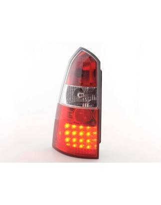 Kit feux arrières LED Ford Focus Tournament DNW 98-04 clair / rouge