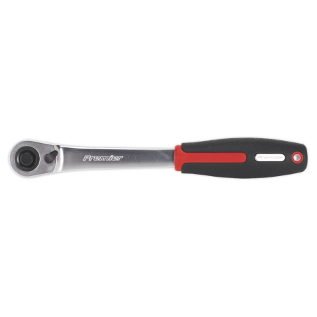 Ratchet Wrench 1/2"Sq Drive Compact Head 72-Tooth Flip Reverse Premier Platinum