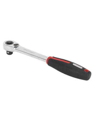 Ratchet Wrench 1/2"Sq Drive Compact Head 72-Tooth Flip Reverse Premier Platinum