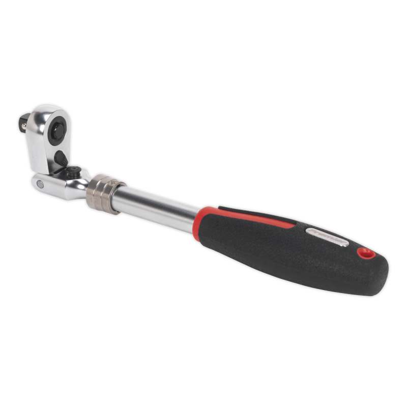 Ratchet Wrench 3/8"Sq Drive Flexi-Head Extendable Premier Platinum